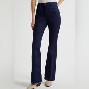 Veronica Beard Beverly High Rise Skinny Flare Jeans
